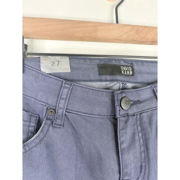 NWT David Kahn Mickayla Skinny Leg Pants Womens Size 27 Blue Jeggings - Picture 5 of 9